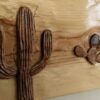 Wood carving, Arizona 11x48in, by Nabil William original artwork